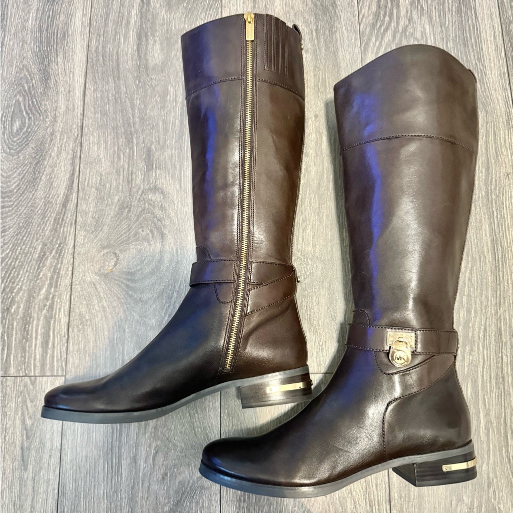 Michael Kors Size 11. Dark Brown Over The Knee Boots